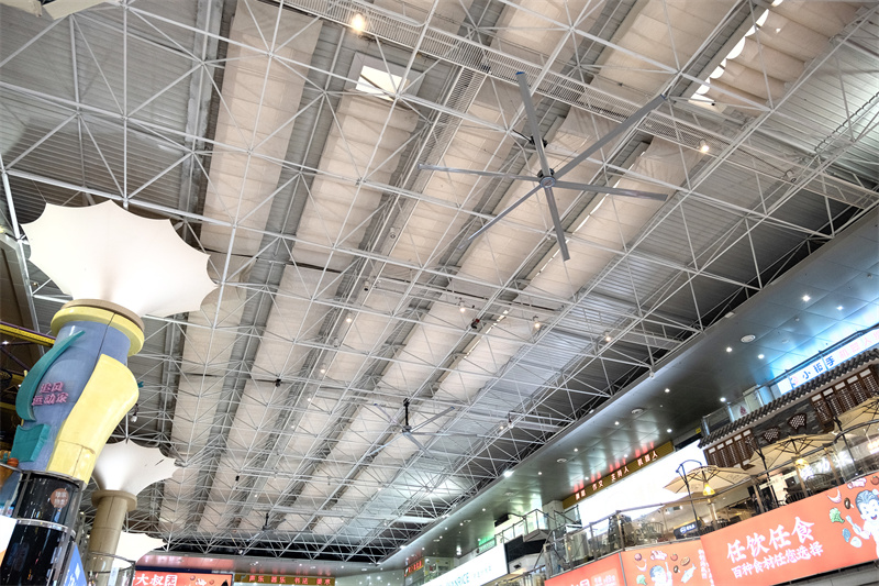 大潤發(fā)商場空間解決方案：多用途永磁直驅風扇